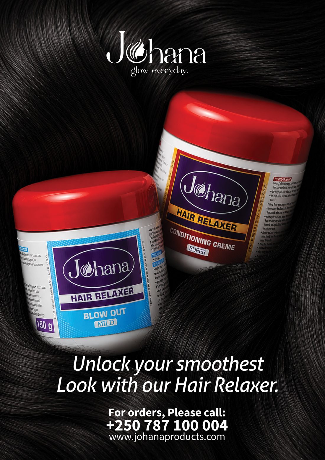 Hair Relaxer — Blow Out & Super — Unlock your smoothest look.