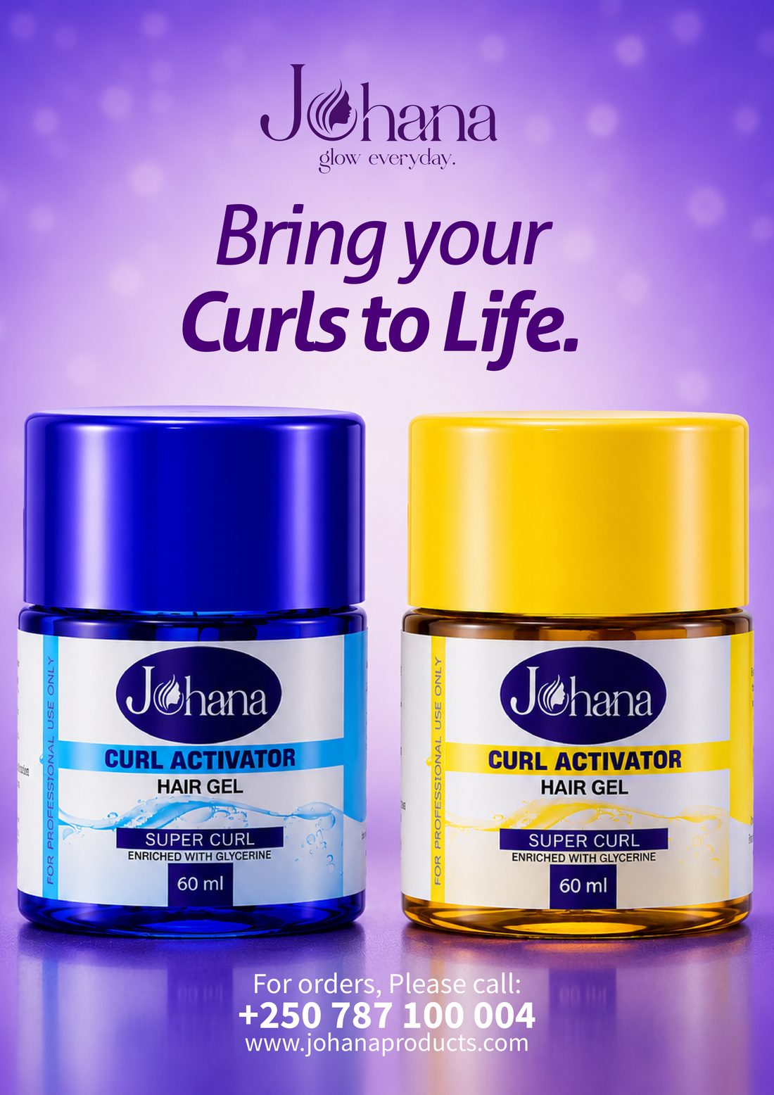 Curl Activator Hair Gel — Bring your curls to life.