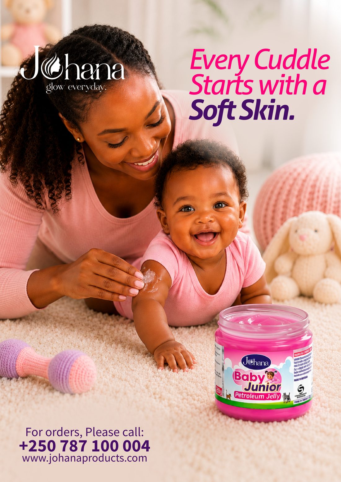 Baby Junior Petroleum Jelly — Every cuddle starts with soft skin.