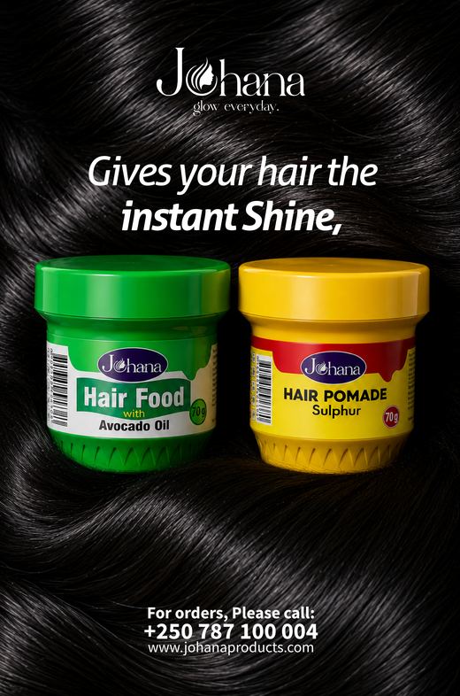 Hair Food & Sulphur Pomade — Gives your hair the instant shine.